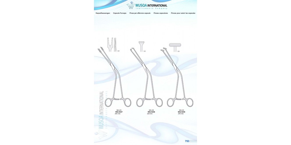 Capsule Forceps 